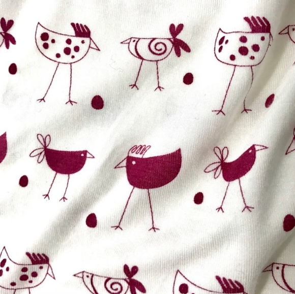 Kickee Pants | Berry Chicken Infant Layette Gown - Picture 2 of 10